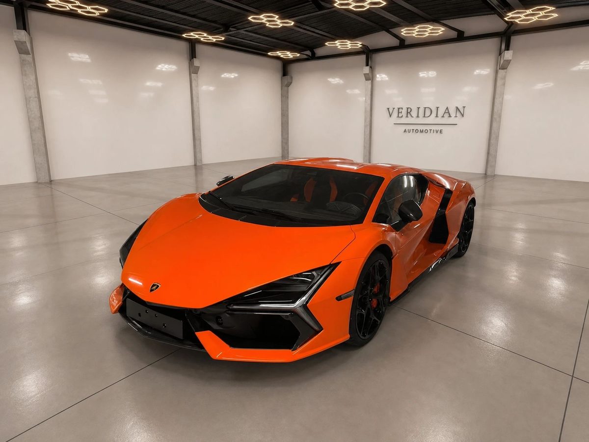 Orange Lamborghini Revuelto sourced by Veridian Automotive