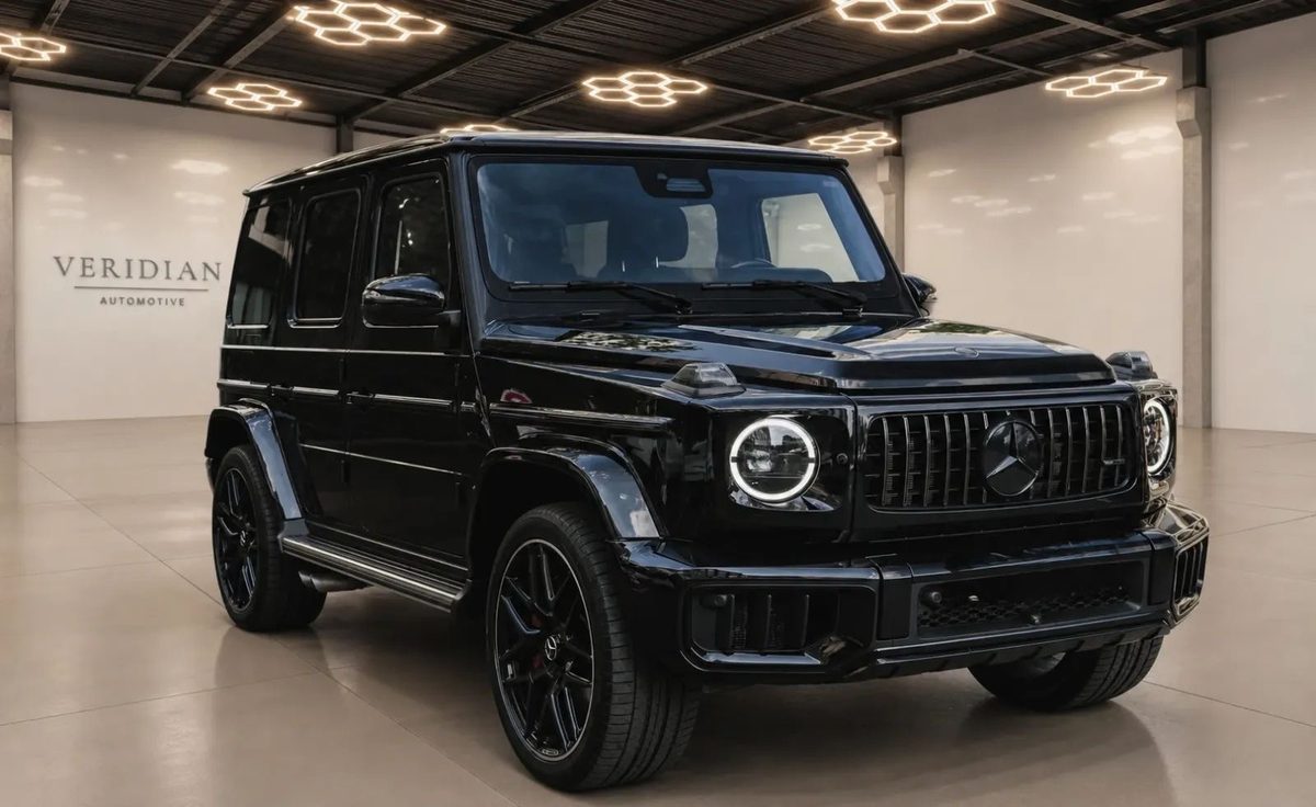 Black Mercedes-AMG G63 (G-Class / G-Wagon) exported by Veridian Automotive