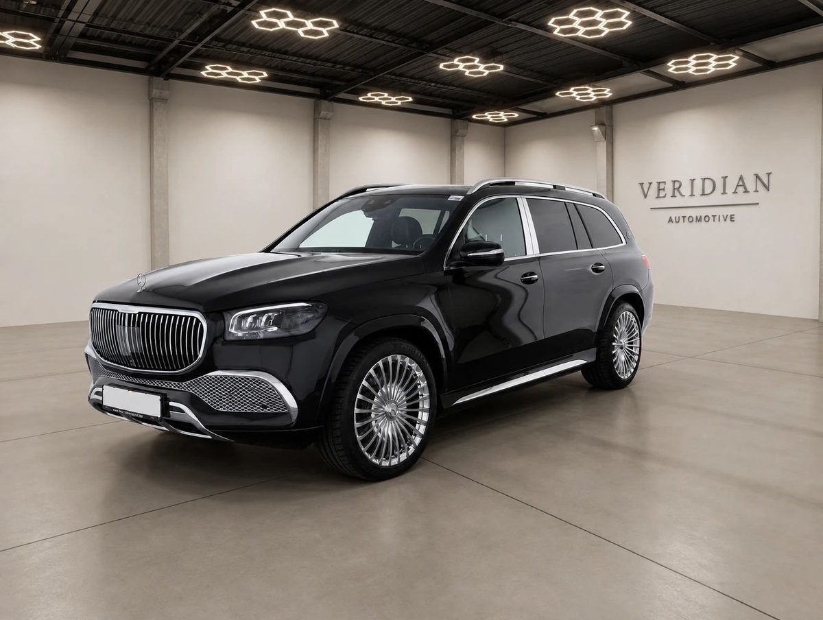 Black Mercedes-Maybach GLS SUV handled by Veridian Automotive