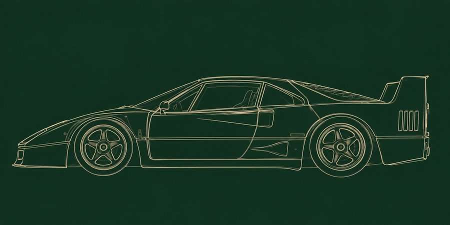 Ferrari F40 – off-market sourcing from Germany